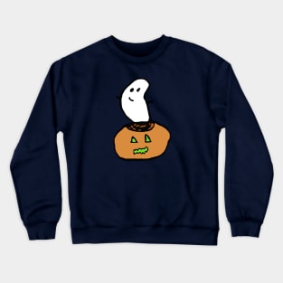 Haunted pumpkin Crewneck Sweatshirt